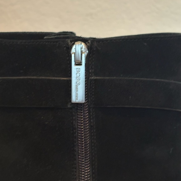 BCBGeneration Open Toe Black Heeled Boots - Picture 6 of 6